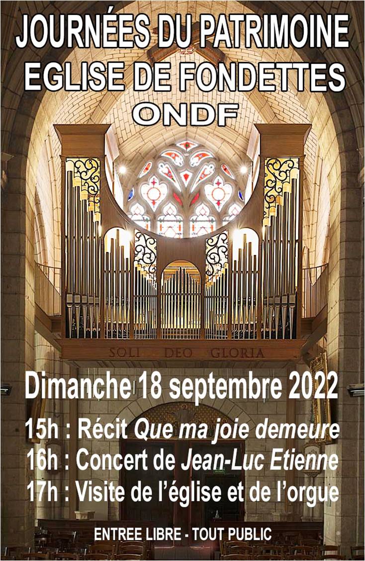 18 septembre 2022 - Journées du patrimoine