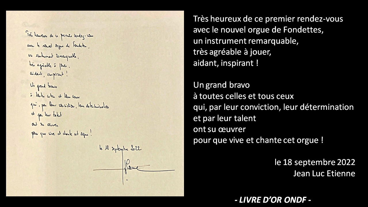 Livre d'Or 24/09/2022